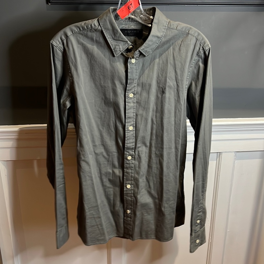 Brand new All Saints Button Up Shirt